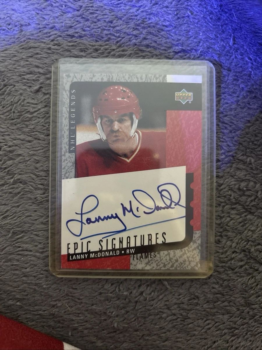 Lanny McDonald Ice Hockey Sports Autographed Trading Cards for