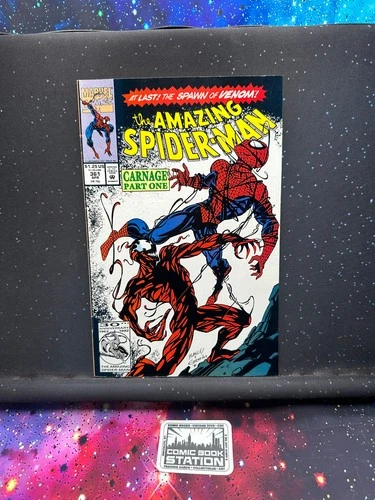 Amazing Spider-Man #361 Raw FN/VF 1st full App/Origin of Carnage Comic '92