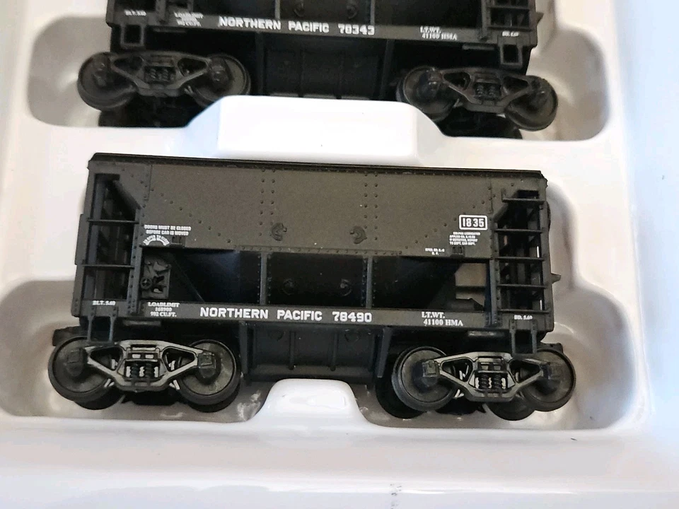 Walthers HO Scale 932-4455 Ore Cars 12-pack Set Northern Pacific NP NEW IN BOX - Image 3 of 4