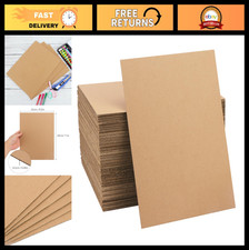 100 Pack 8.5"x11" Corrugated Cardboard Sheets - Flat Layer Pads for Shipping, Cr