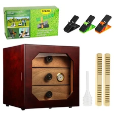 Large Cigar Humidor Cigar Humidor CabinetsCedar Wood Humidor Cigar Box with Ci