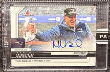 🏈 Mike Vrabel - Auto - 41  /99 - 2026 Panini Instant Patriots Super Bowl Coach