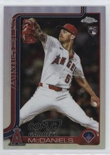 2025 Topps Chrome Update Refractor Garrett McDaniels #USC20 0b3