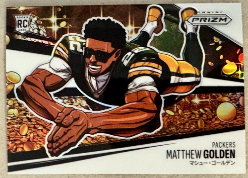 Matthew Golden #15 2025 Panini Prizm Manga Horizontal card