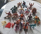 Vintage Masters Of The Univere Lot Of Figures W A Complete Working Tung Lashor