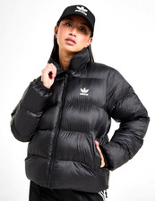NEW ADIDAS ORIGINALS WOMEN'S TREFOIL BOMBER JACKET  SIZE MEDIUM  JD0420