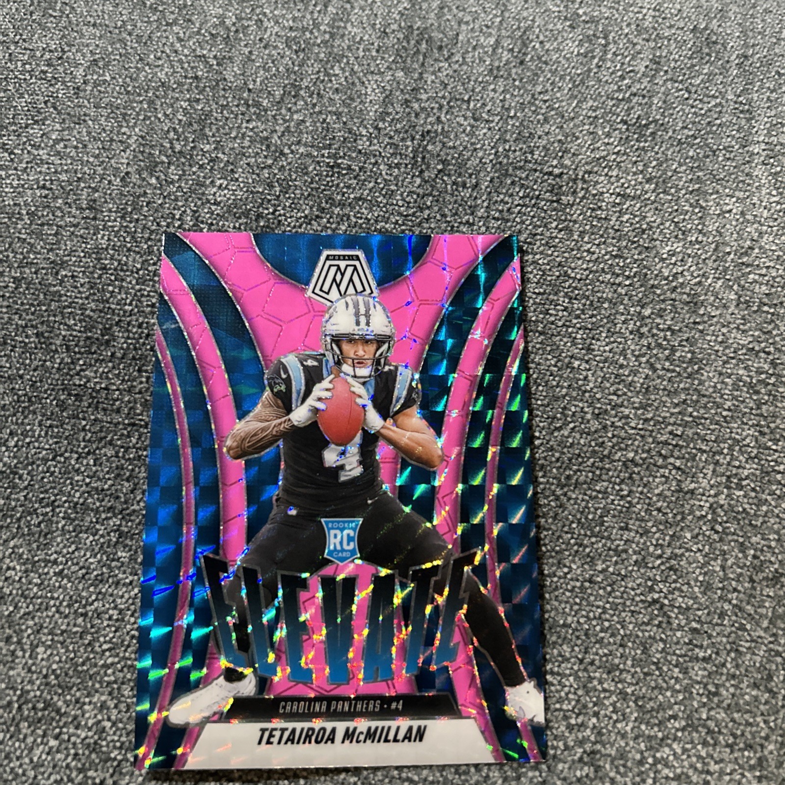 2025 Mosaic Tetairoa McMillan Elevate Pink Florescent #6