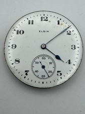 Vintage Elgin 16s 15J Grade 312 Pocket Watch Movement For Parts Or Repair