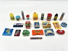 Mini Brands Lot 22 Pieces Food Household Snacks Candy Mixed Bundle