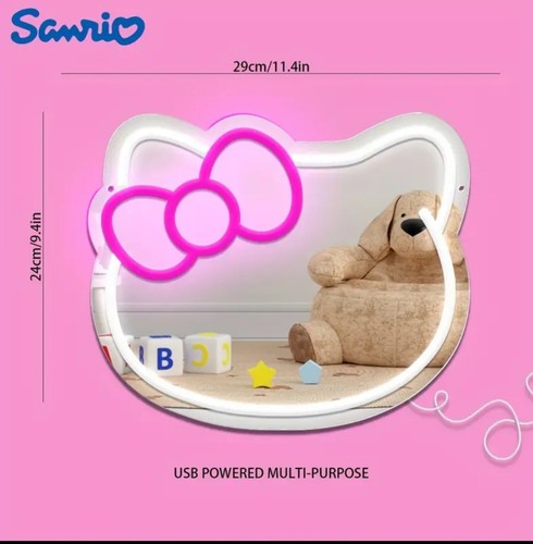 Hello Kitty led wall mirror - Picture 3 of 3