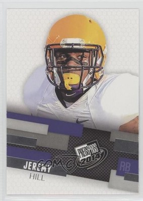 2014 Press Pass Jeremy Hill #24 Rookie RC 7mg