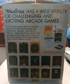 Vintage Vectrex Arcade System Game Console With Games. Tested Working