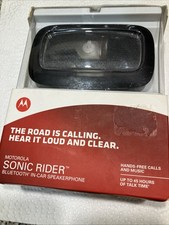 Motorola Mobile Accessories Sonic Rider SP-005BK/89589N Bluetooth Wireless - NIB