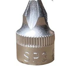  SP3 VIM Tools Stubby Philips Driver, P3 Tip, 1/4 Inch Square Drive