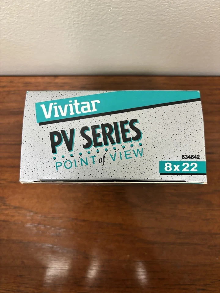 Vivitar PV Series 8x22 Binoculars W/ Carry Case & Paperwork NIP NEW - Image 2 of 4