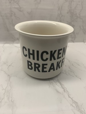Chick-fil-A Breakfast Chicken Biscuit Ceramic Coffee Cup, 4in Tall, Collectible