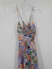 Pre-Owned ASTR Purple Size Medium Long Sleeveless Dress