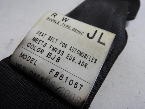 CEINTURE DE SECURITE ARRIERE GAUCHE Subaru Forester (SH) 64660SC030AR #51414716 - Photo 2/2
