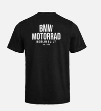 Genuine Bmw Motorrad Berlin Built T-shirt Black Size - Extra Large Genuine Bmw Motorrad Berlin Built T-shirt Black Size - Extra Large