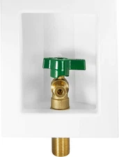Sweat Pre-Assembled Ice Maker Outlet Box, 1/2-Inch Sweat with Installed 1/4-Turn
