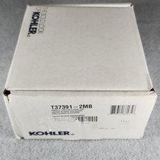KOHLER T37391-2MB Pop-Up Kitchen Sink Drain, Brushed Gold Metal Round
