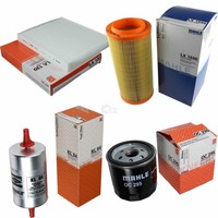 Mahle Kraftstofffilter KL 84 Innenraum LA 120 Luftfilter LX 1595 ÖLfilter OC 295