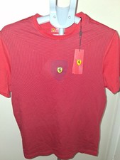 scuderia ferrari t shirt men lL red NWT