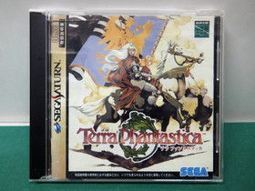 Sega Saturn Terra Phantastica GS-9054 -- spine card & map. JAPAN GAME. SS. 17066