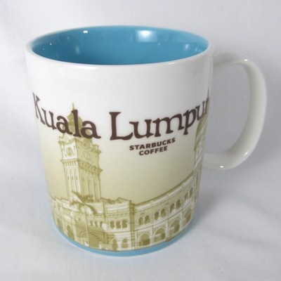 Starbucks Coffee Mug Kuala Lumpur Malaysia Global Sultan Abdul Samad Building