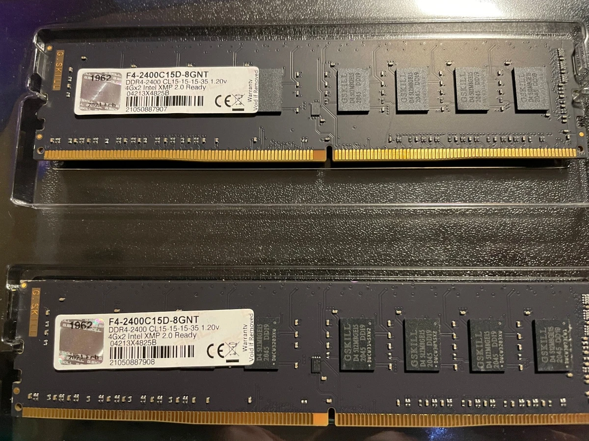 G. SKILL DDR4 SDRAM 4 GB Total Capacity Memory (RAM) for sale | eBay