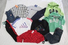 BOYS TOMMY ADIDAS, GAP, DISNEY SZ 4 SHIRT, JEANS, HOODIE, SWEATPANTS BUNDLE