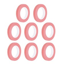 8 Pcs 0.4 Inch Wide 14 Yards Pink Masking Tape Painters Tape Rolls