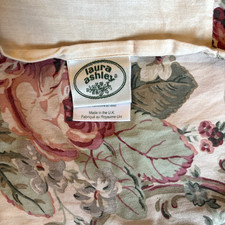 Vintage 90's LAURA ASHLEY 'Victoria' Double Bed Skirt / Valance