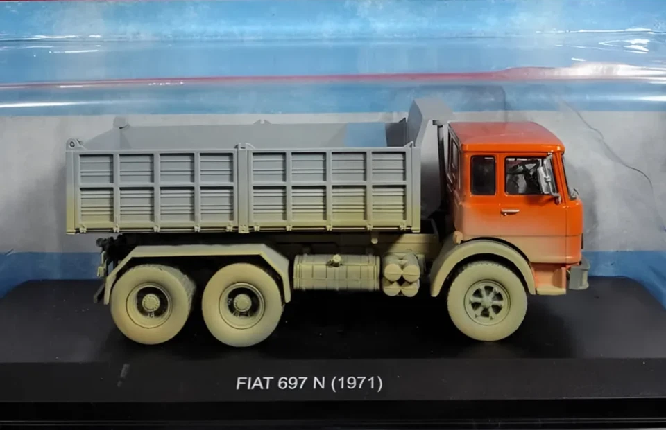 Fiat 697 N 1971 Argentina Rare Diecast Dump Truck Scale 1:43 New - Image 4 of 4