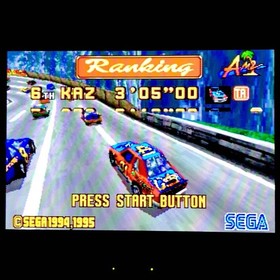 [//Sle/Sle] Sega Saturn DAYTONA USA Software Only with Pain Sega Sega Saturn