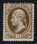 CKStamps: US Stamps Collection Scott#209 10c Jefferson Mint H OG