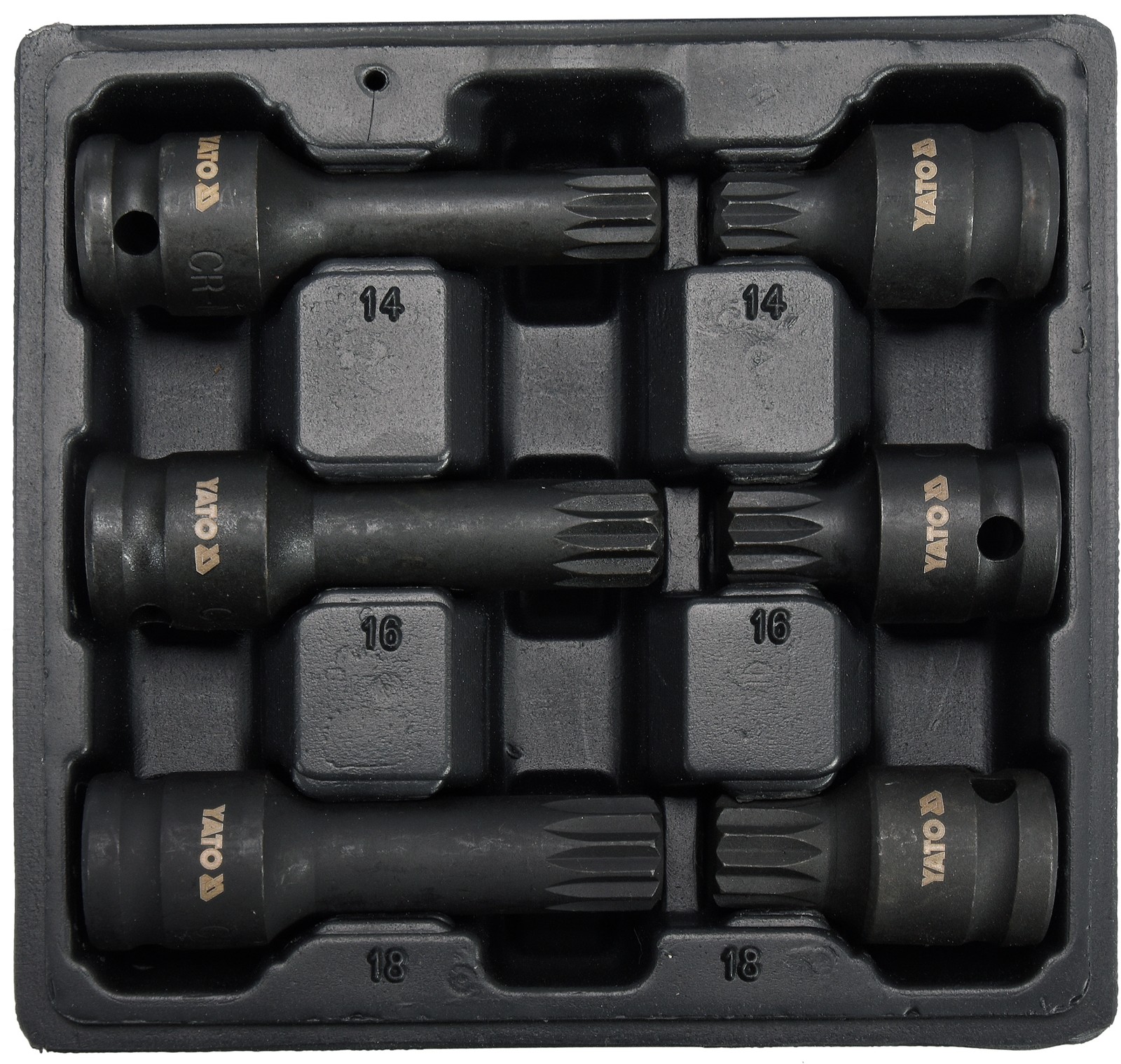 Fits YATO NARZ�DZIA YT-10652 SET OF IMPACT WRENCHES OF THE SPINNER. SPLINE 1/2