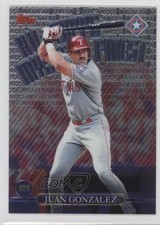 1999 Topps All-Topps Mystery Finest Juan Gonzalez #M15 6ks
