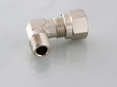 Kompressionsbogen für Pneumatik, Armaturen metrisch Stecker BSPT verschiedene Größen 