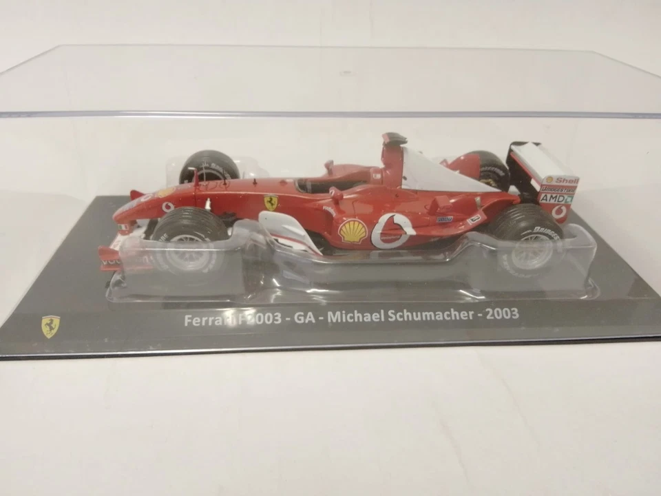 Ixo Ferrari F2004 #1 Michael Schumacher World Champion 2004 1/24 LAF1476 - Immagine 2 di 3