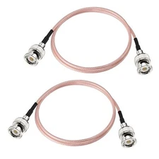 2ft Low Loss BNC Male to BNC Male RG316 Coax Cable for Radio Scanner Antenna ...