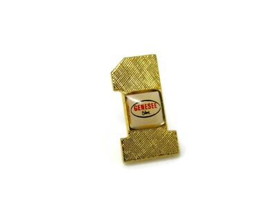 Genesee Beer #1 Pin Vintage Collectible