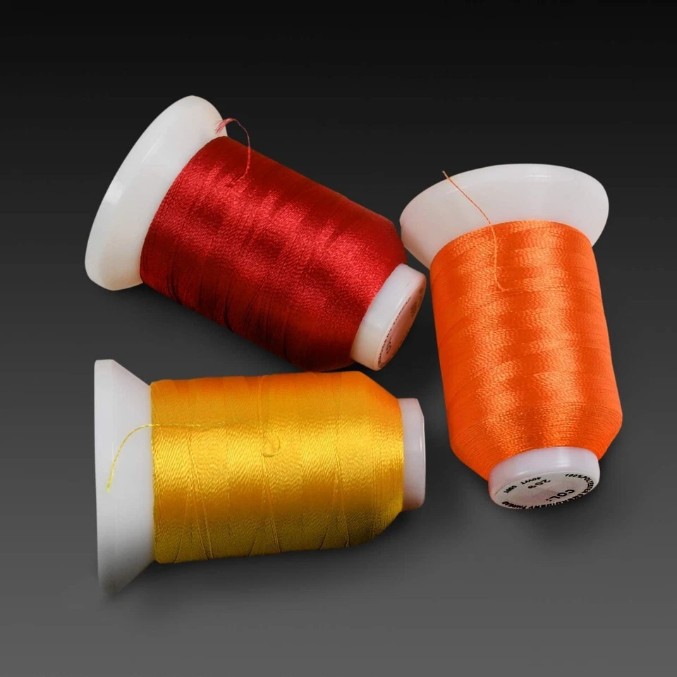 80 spools 1100 Yards of Polyester Embroidery Threads Compatible with Brother - Image 2 of 4