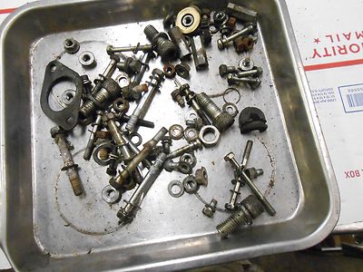 Arctic Cat Spirit-Suzuki- Series 3000- AF34A2 parts: NUTS-BOLTS-ETC from motor 