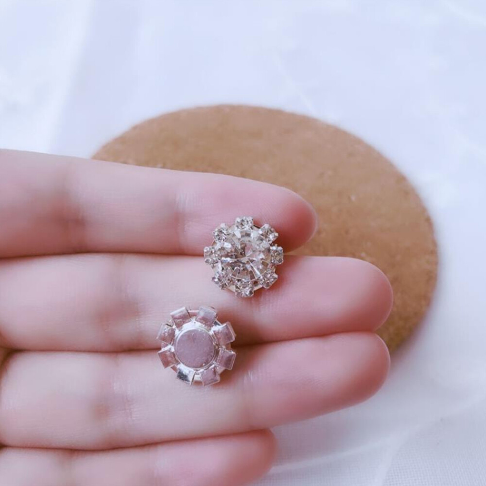 20 Pcs Claw Chain Drill Craft Crystals Faux Diamonds for