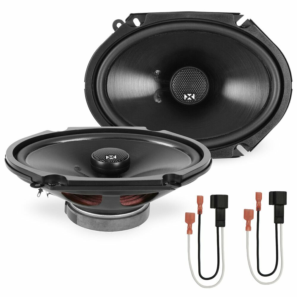 Front Door Speaker Replacement Package for 2003-2010 Mercury Grand