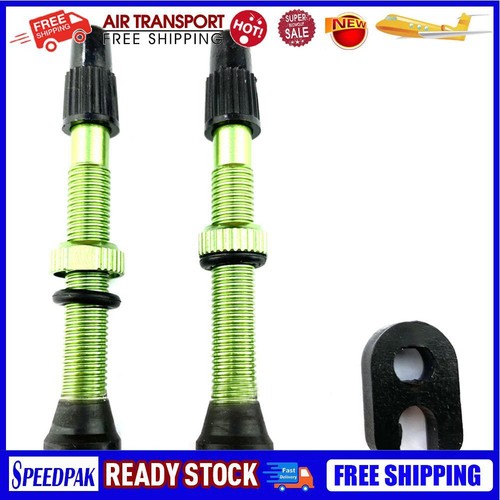 2pcs 60mm Presta Valve + Tool for Road 