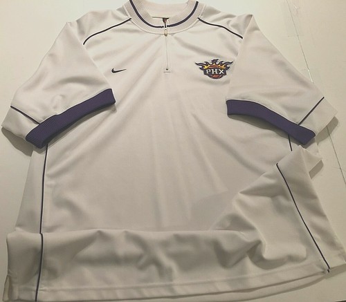 Phoenix Suns Vintage 90s NBA White 1/4 