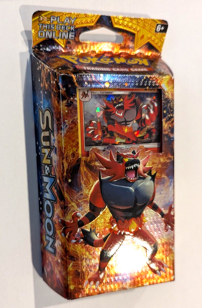 Pokémon Sun Moon Roaring Heat Theme Deck Incineroar Factory