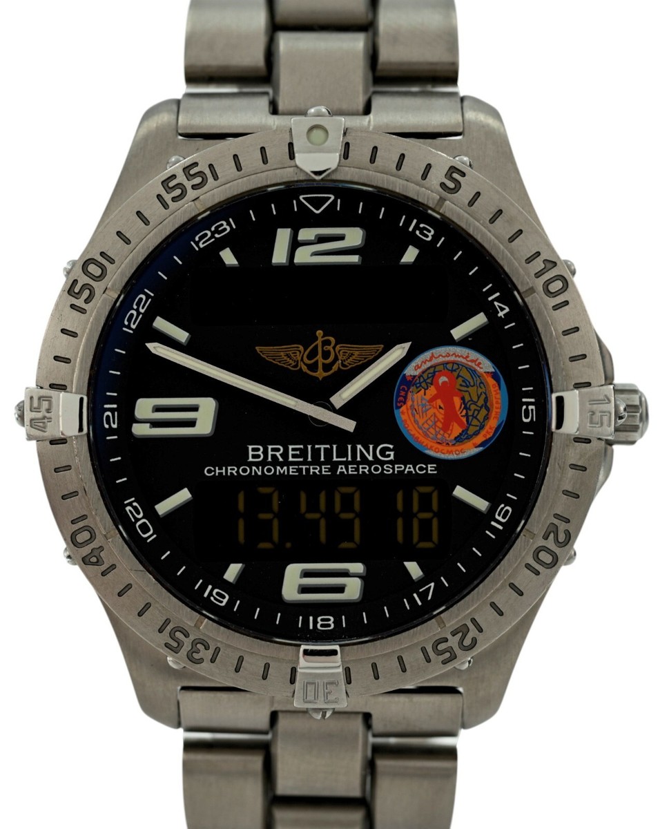 非売品 ブライトリング BREITLING スピーカー Bluetooth Breitling Men's 40mm Aerospace Andromède Limited #15/20 Titanium